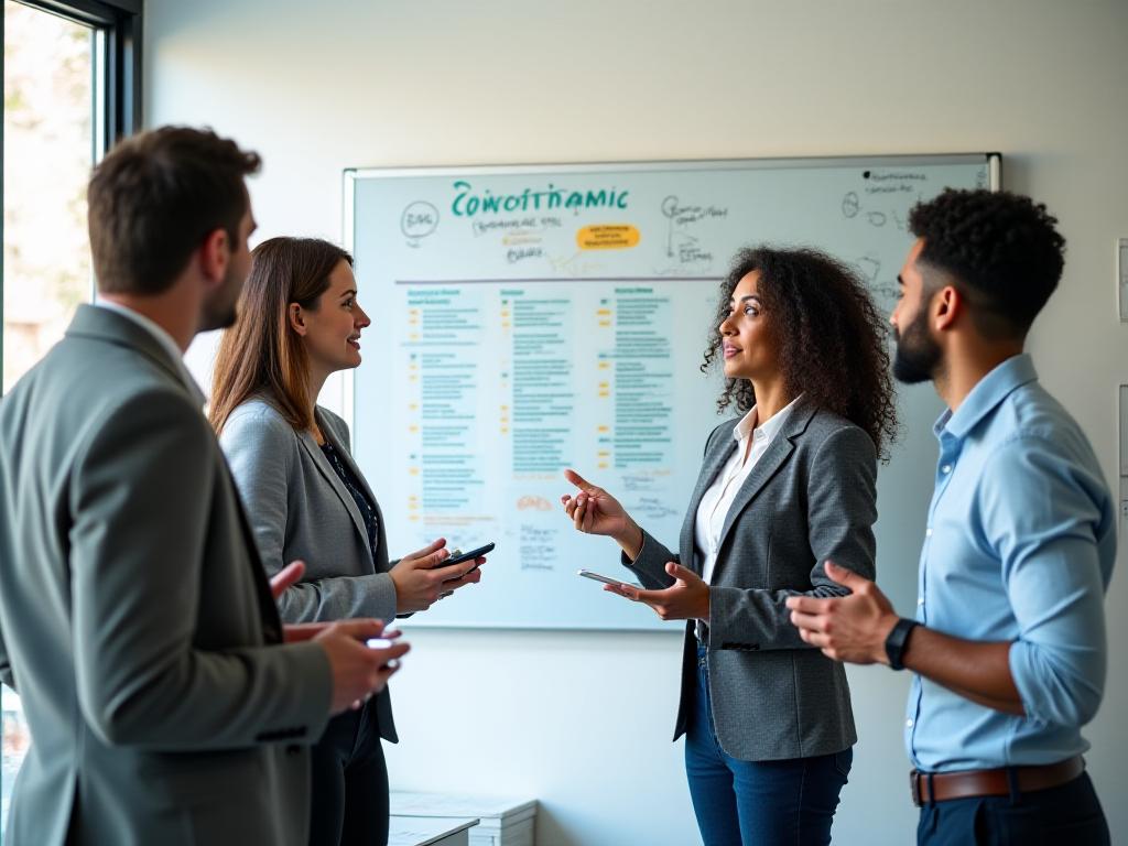 The founding team at Craftus Nexus collaborating